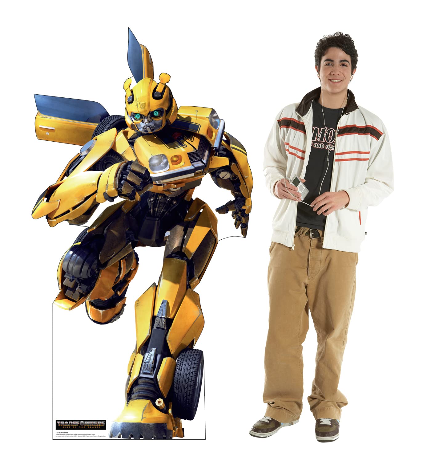 Amazon|Cardboard People バンブルビー 等身大段ボール切り抜き Amazon|Cardboard People バンブルビー 等身大段ボール切り抜き